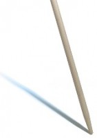 Holzstiel, roh, 140 cm, Ø 2,4 cm, mit Gewinde Holzstiel, roh, 140 cm, Ø 2,4 cm, mit Gewinde